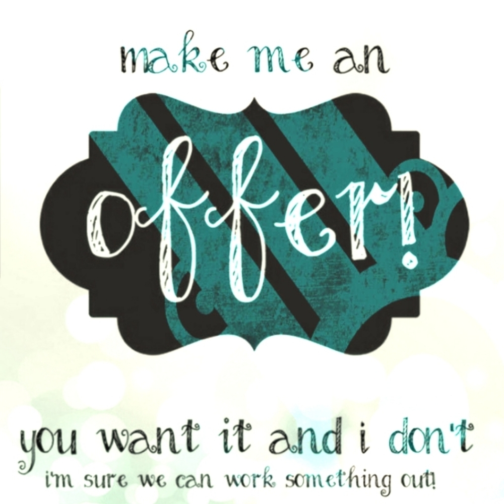 Make me an offer